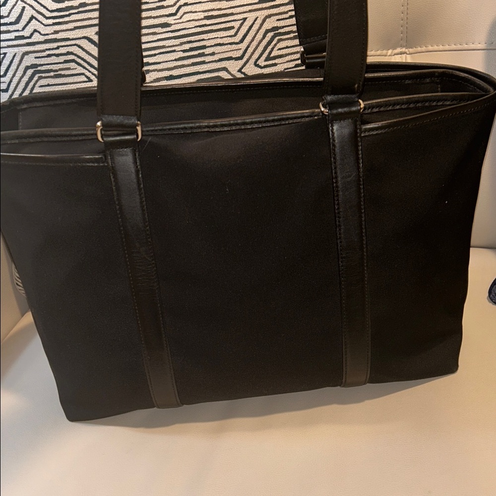 Coach Hampton Legacy X Large Canvas & Leather Tote - Picture 13 of 16